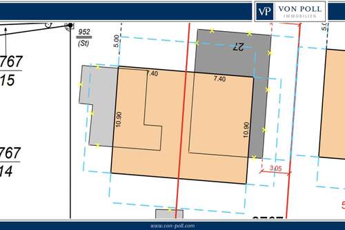 Foto - Grundstück zu verkaufen in Radebeul 289.000,00 € 516 m²