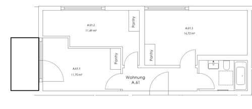 Foto - WG-Zimmer in Berlin 740,00 € 11 m²