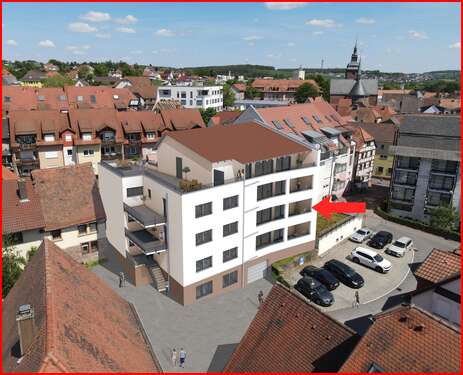 Foto - Wohnung zum Mieten in Buchen 1.100,00 € 104.18 m²