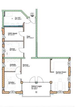 Foto - Wohnung zum Mieten in Siegsdorf 1.514,00 € 106.57 m²