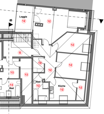 Foto - Wohnung zum Mieten in Hannover 1.200,00 € 106 m²