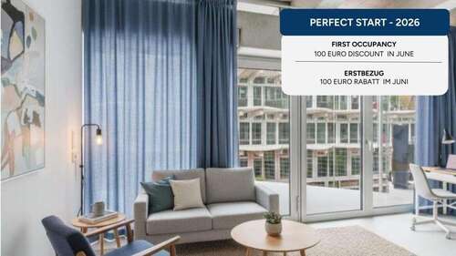 Foto - Wohnung zum Mieten in Berlin 1.045,00 € 49 m²
