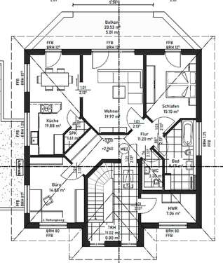 Foto - Wohnung zum Mieten in Dienheim 1.780,00 € 111 m²