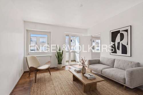 Foto - Wohnung zum Kaufen in Frankfurt am Main 250.000,00 € 43.68 m²