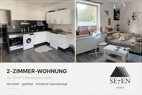 Foto - Wohnung zum Kaufen in Remscheid 89.000,00 € 43 m²