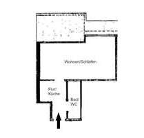 Wohnung zum Mieten in Stuttgart 500,00 € 20 m²