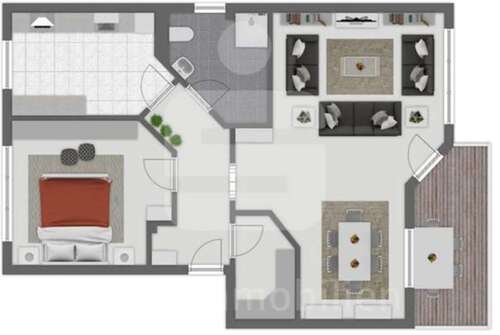 Foto - Wohnung zum Mieten in Kerpen 924,00 € 66.15 m²