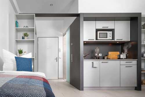 Foto - Wohnung zum Mieten in Greifswald 325,00 € 26 m²