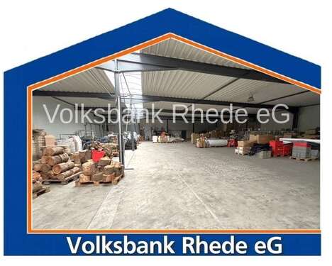 Foto - Halle in Rhede 5.000,00 € 1111 m²
