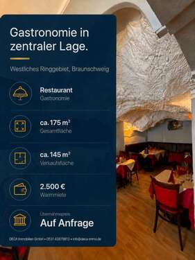 Foto - Gastronomie in Braunschweig 2.500,00 € 175 m²