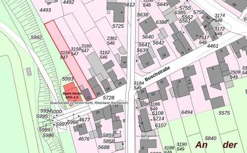 Foto - Grundstück zu verkaufen in Hürth 298.000,00 € 606 m²