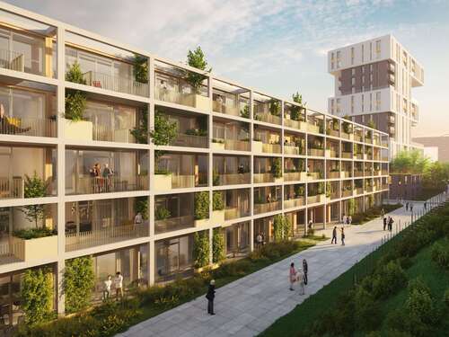 Foto - Wohnung zum Kaufen in Mannheim 269.324,00 € 38.33 m²
