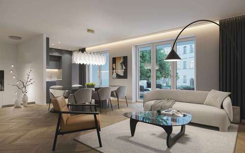 Foto - Wohnung zum Kaufen in Düsseldorf Bahnhof Kalkum 799.000,00 € 87 m²