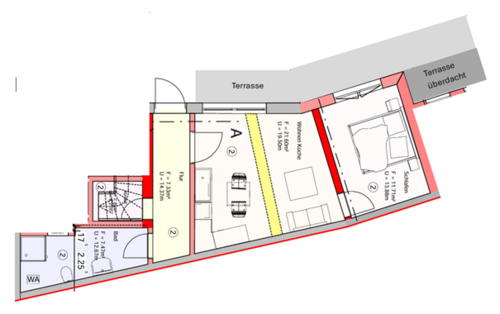 Foto - Wohnung zum Mieten in Sömmerda 695,00 € 55 m²