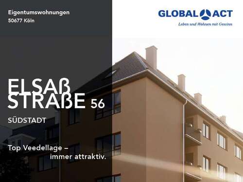 Foto - Wohnung zum Kaufen in Köln 279.000,00 € 40 m²