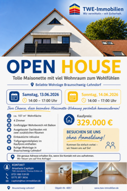 Foto - Wohnung zum Kaufen in Braunschweig 329.000,00 € 107 m²