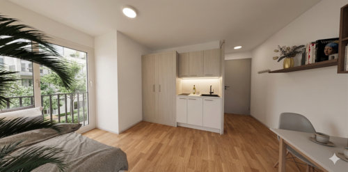 Foto - Wohnung zum Kaufen in München 328.948,07 € 20.76 m²