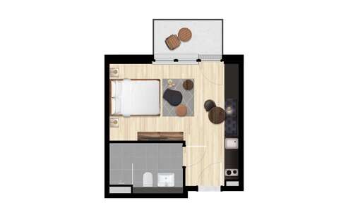 Foto - Wohnen auf Zeit in Berlin 1.010,00 €