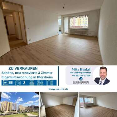 Foto - Wohnung zum Kaufen in Pforzheim 299.000,00 € 88 m²