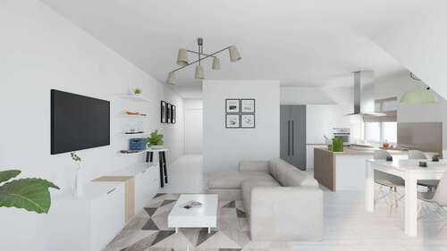 Foto - Wohnung zum Kaufen in Rottenburg 486.000,00 € 103.4 m²