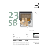 Wohnung zum Kaufen in München 318.876,72 € 18.84 m²