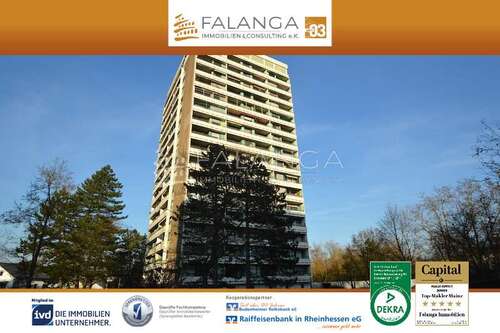 Foto - Wohnung zum Kaufen in Mainz Mombach 198.000,00 € 58.44 m²