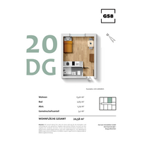 Wohnung zum Kaufen in München 341.405,48 € 20.57 m²