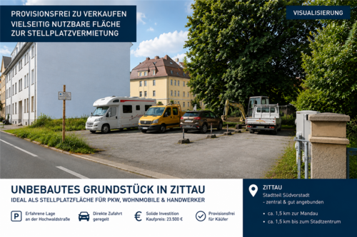 Foto - Grundstück zu verkaufen in Zittau 23.500,00 € 670 m²