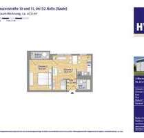 Wohnung zum Mieten in Halle 379,00 € 47.05 m²