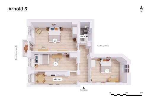 Foto - WG-Zimmer in Berlin 800,00 € 15 m²