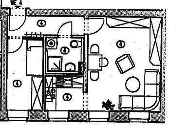 Foto - Wohnung zum Kaufen in Chemnitz 44.900,00 € 40.5 m²