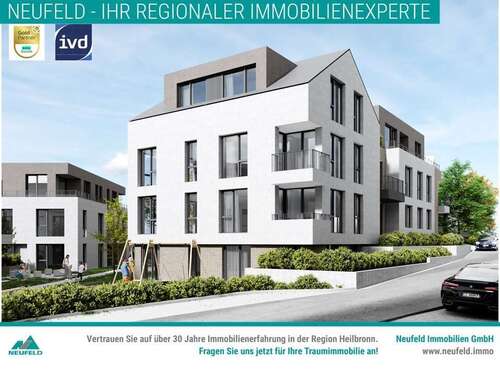 Foto - Wohnung zum Mieten in Oedheim 940,00 € 57.86 m²