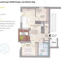 Wohnung zum Mieten in Ehingen 895,00 € 60 m²