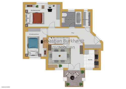 Foto - Wohnung zum Kaufen in Ilmenau 210.000,00 € 95.48 m²