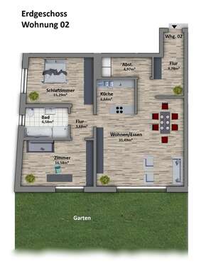 Foto - Wohnung zum Kaufen in BockenheimWeinstraße 435.000,00 € 103.16 m²