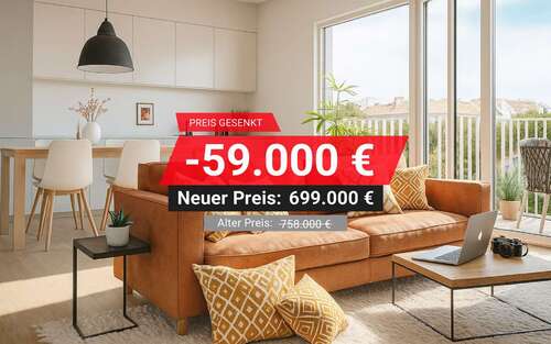 Foto - Wohnung zum Kaufen in München 699.000,00 € 62.87 m²