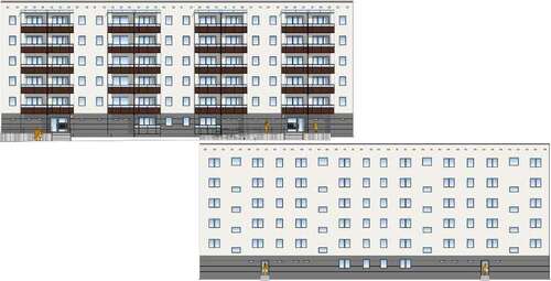 Foto - Wohnung zum Mieten in Stralsund 361,49 € 41.55 m²