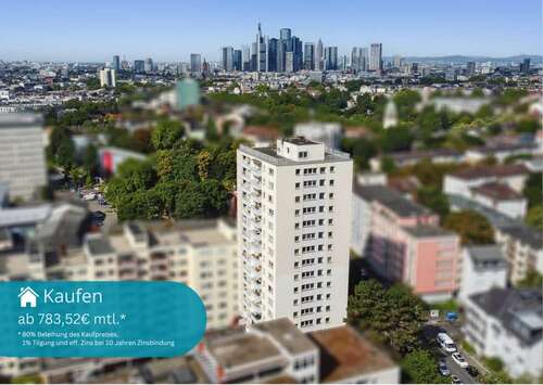 Foto - Wohnung zum Kaufen in Frankfurt am Main 240.000,00 € 52.92 m²