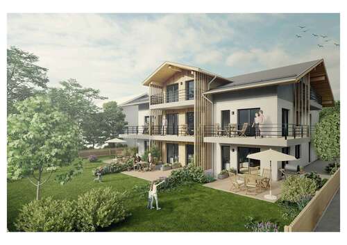 Foto - Wohnung zum Kaufen in Großkarolinenfeld 668.000,00 € 111.53 m²