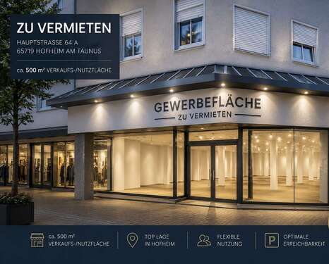 Foto - Einzelhandel in Hofheim am Taunus 14.000,00 € 535 m²