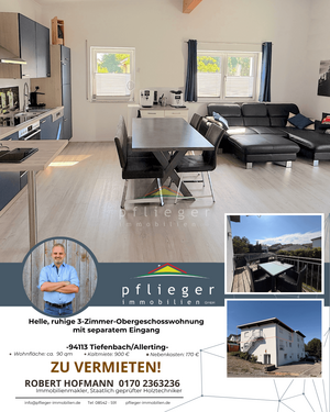 Foto - Wohnung zum Mieten in Tiefenbach 900,00 € 90 m²