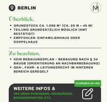 Grundstück zu verkaufen in Berlin 220.000,00 € 549.5 m²