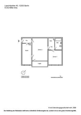 Foto - Wohnung zum Mieten in Berlin 540,66 € 65.71 m²