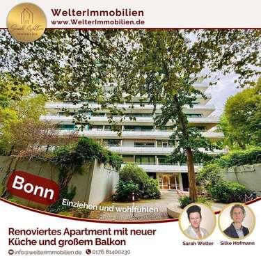 Foto - Wohnung zum Mieten in Bonn 590,00 € 32.14 m²