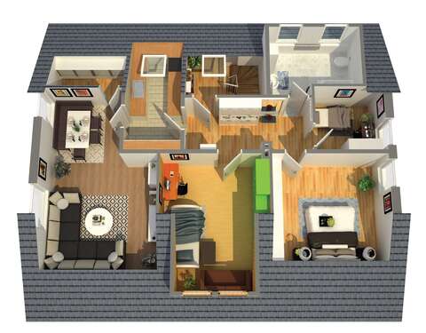 Foto - Wohnung zum Kaufen in Adelzhausen 279.000,00 € 91.3 m²