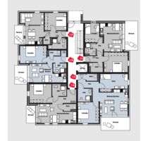 Wohnung zum Mieten in Wolfsburg 1.150,00 € 84 m²