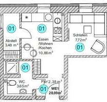Wohnung zum Kaufen in Fridingen 96.000,00 € 28.09 m²