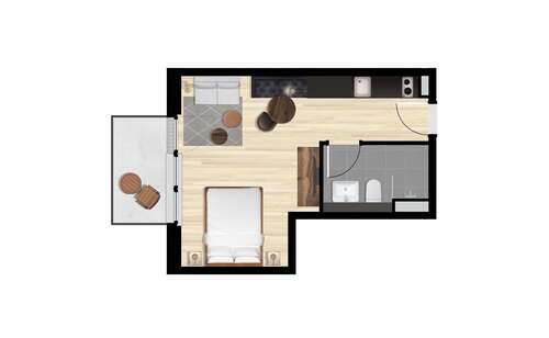 Foto - Wohnen auf Zeit in Berlin 1.190,00 €