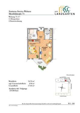 Foto - Wohnung zum Kaufen in Mannheim 239.000,00 € 53 m²