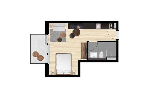 Foto - Wohnen auf Zeit in Berlin 1.190,00 €